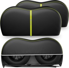 2 Pack Dual Axle RV Tire Covers Fit 27-30 Inch Diameter Tires for Truck Trailer