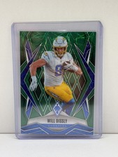 2025 Panini Phoenix #140 Will Dissly Green Laser #/49