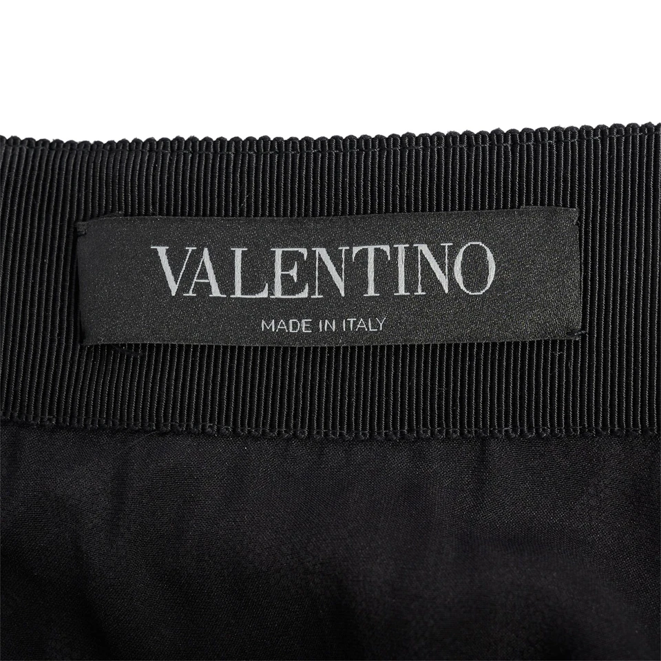 Valentino Garavani Maxi Lace Skirt Women Black Size 40 - Image 3 of 4