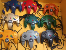 Official Nintendo 64 Controller AUTHENTIC N64 Oem Remote Original New Joysticks