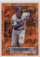 2022 Topps Chrome Sapphire Edition Orange 9/25 AJ Pollock #608 1co7