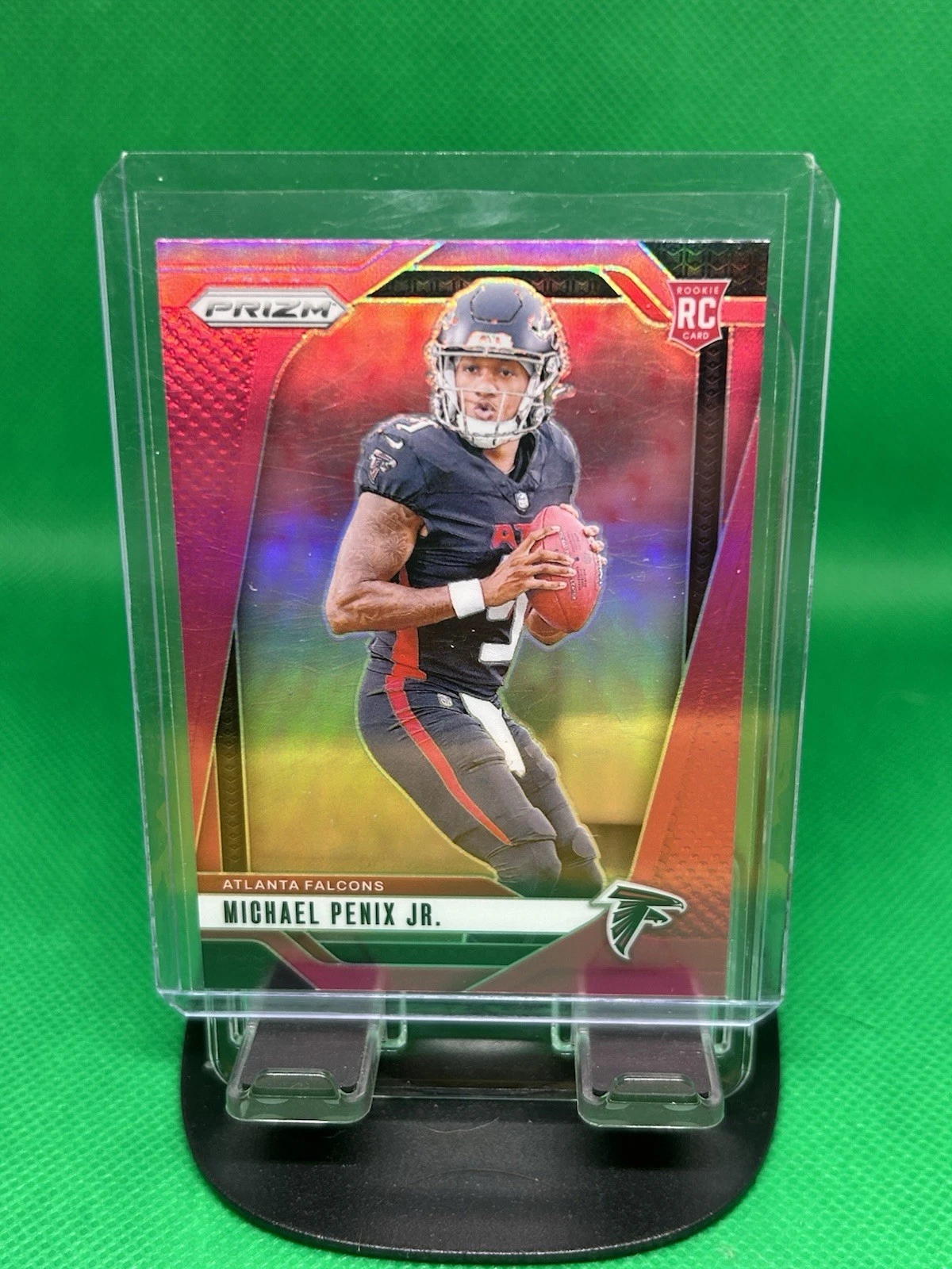 2024 Panini Prizm - Rookies Michael Penix Jr. #378 Pink Prizm (RC)