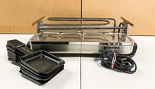 Swissmar Stelvio 8 Person Granite Stone Raclette Grill Stainless Steel - KF77081