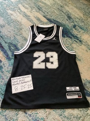NWT Nike Air Jordan Essentials Summer Jersey Black White & Grey