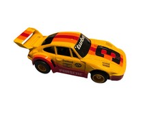 Vintage Tyco Yellow 3 Porsche 935 HO Slot Car