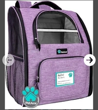 NEW PetAmi Petite Pet Backpack Carrier for Small Cats and Dogs