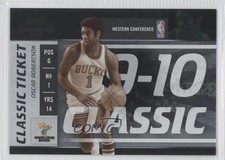 2009-10 Playoff Contenders Classic Ticket Oscar Robertson #147 HOF 0f4