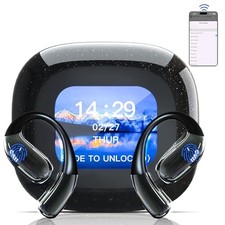 Translation Earbuds Real Time, AI Translator Earbuds with LCD Screen, 3-in-1