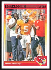 2024 Score Base Kamal Hadden RC Kansas City Chiefs #378