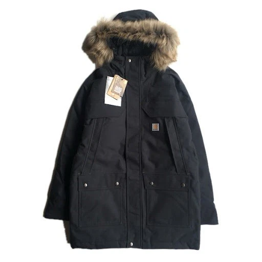 Chaqueta parka Carhartt Quick Duck Sawtooth para hombre Foto 3 de 3
