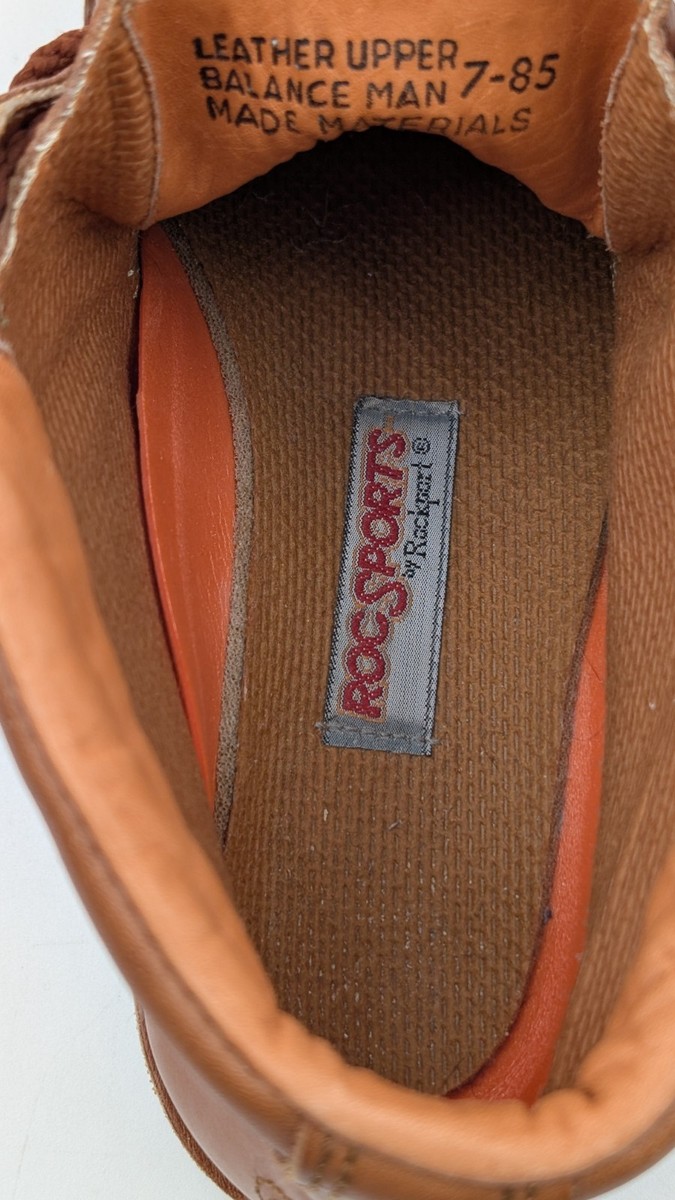Vintage 1985 Rockport RocSports Gore-Tex Chukka Boots Men display picture 2
