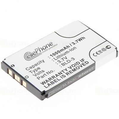 3,7V Akku Li-Ion für Nokia 6585 6610 6610i 7210 7250 7250i - ersetzt BLD-3 BLD3