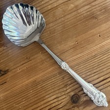 GRANDE BAROQUE Wallace Sterling Silver Casserole Serving Spoon