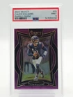 CALEB WILLIAMS 2024 SELECT PURPLE PRIZM ROOKIE RC /75 #25 BEARS PSA 9 Q5786