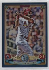 2019 Topps Gypsy Queen Chrome Indigo 49/150 Matt Carpenter #292 0t2