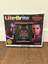 Stranger Things Working LITE BRITE Special Edition EXCLUSIVE Character Designs