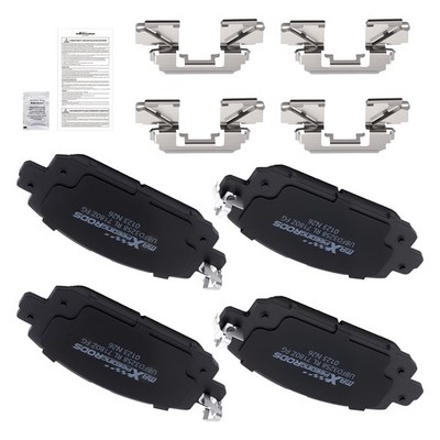 Front Brake Pads Kit for Nissan Kicks 2021-2024 Sentra 2020-2024 w/Hardwares