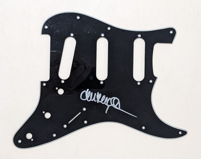 JOHN MAYALL SIGNED PICKGUARD Blues Breakers BRITISH GUITAR LEGEND COA
