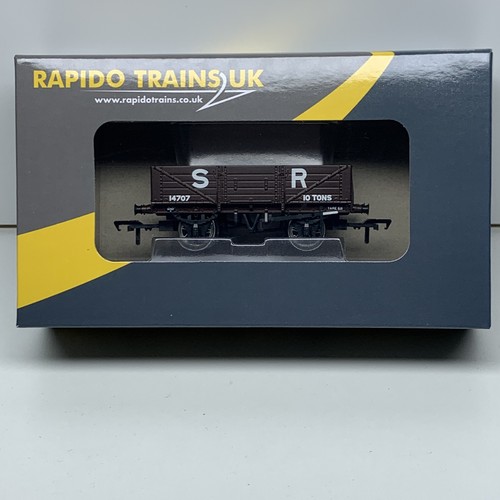 Rapido 906014 #14707 SECR 5 Planken offener Wagen Durchmesser 1349 SR braun (vor 1936) neu | Zustand: New