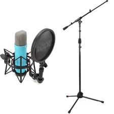 Rode NT1 Signature Series Condenser Microphone with Stand - Blue