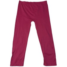 Zenana Outfitters Berry Pink Seamless Capri Leggings NP-5802X Womens 2X 3X