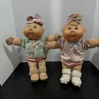 Cabbagepatch Kids Vintage 2004 Blonde Hair Blue Eyes And Brown Hair Blue Eyes