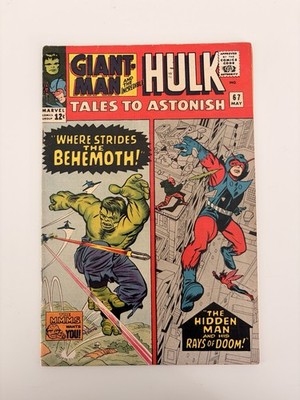 Tales to Astonish #67 (1965) Marvel   Hulk & Giant-Man   Silver Age VG/VG+