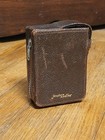 Vintage Small Genuine Leather Zipper Pouch Cigarette Case?