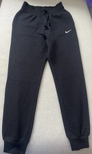 Nike Phoenix Fleece High Rise Fleece Black Jogger Sweatpants Small EUC