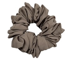 New Large Hair Scrunchie Volumiser Chiffon Elastic Hair Tie Bun Hijab Hairband