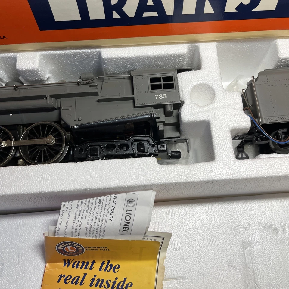 O Gauge 3-Rail Lionel 6-18002 NYC New York Central 4-6-4 Hudson Steam #785  - Image 3 of 4