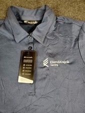 Travis Mathew Polo Shirt Mens XL Oceanside Blue Nights Performance Golf