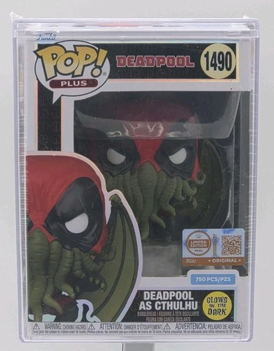 DEADPOOL AS CTHULHU GLOWS Funko Pop Plus #1491 GRAIL LE 750 PCS SEALED