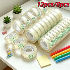 12 Rolls Shipping Packaging Box Packing Sealing Tape 2 mil 2" x 110 Yard 330FT