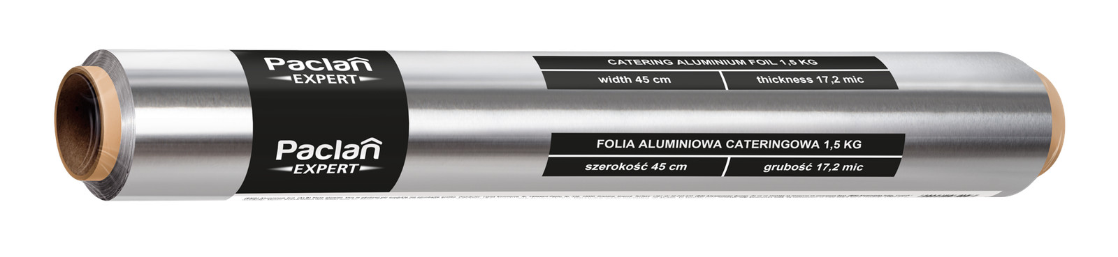 5900942034093 Paclan Expert Folia aluminiowa cateringowa 15kg x 45cm 172 my CE 8590₽