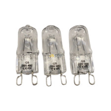 3X SMEG OVEN HALOGEN LAMP LIGHT BULB GLOBE|40W|SUITS: SMEG FS9010XS