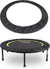 Trampoline Spring Cover 36/38/40in Compressed Suede Replacement 40, black