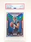 BRYCE YOUNG 2023 PRIZM ROOKIE SILVER VARIATION #301 PANTHERS PSA 10 GEM Q6737