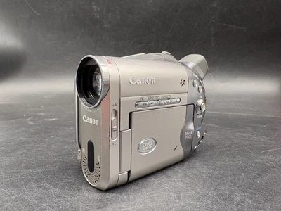 Canon DC10 E Mini DVD Digital Camcorder Videokamera Silber Vintage - Bild 1 von 4