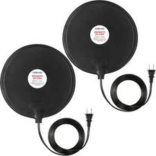 1 Pack Bird Bath De Icer, 60W Submergible De Icer, Thermostatic Controlled Winte