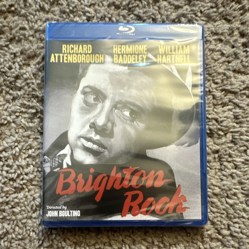 Kino Lorber Brighton Rock Blu-ray (1948) John Boulting Richard Attenborough NR
