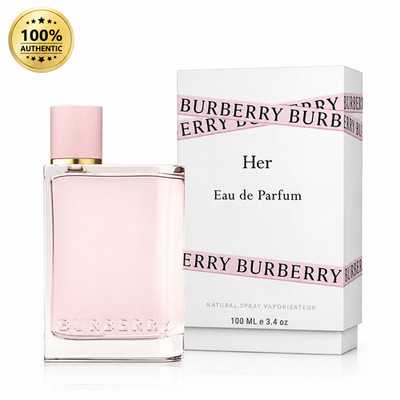 Burberry Her Eau De Parfum Spray 3.4oz. Free Shipping | NEW WITH BOX