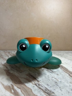 Musical Turtle Baby Toy Blue/Green Music Theme Motor Skills