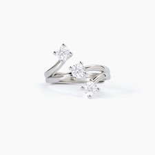 Anello da Donna MABINA Gioielli tipo Trilogy in Argento 925 e Zirconi 523290