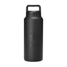 Insulated Stainless Steel Water Bottle 34oz 1l Thermal Flask With Easy Cary