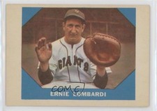 1960 Fleer Baseball Greats Ernie Lombardi #17 HOF 0x5h