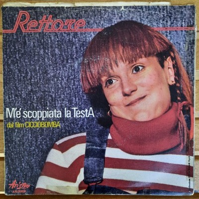 Donatella Rektor - This time - Mir ist der Kopf geplatzt - 1982 Pop Vinyl 7''
