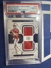 2024 Panini National Treasures - Rookie Dual Materials Drake Maye /99 🔥
