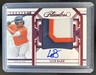 2024 Panini Flawless Luis Baez OF Prospect Patch Auto Ruby #/20 Astros