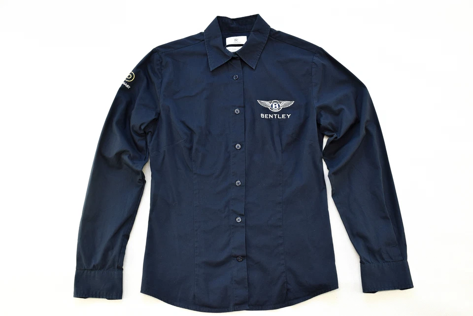 Bentley Polo Hemd Shirt Motor Auto Motor Sport Car 100 Years Jahre Damen XS M - Bild 2 von 4